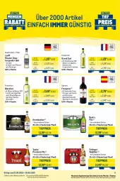 Gazetka promocyjna Metro - Wochen-Angebote Händler - Gazetka - ważna od 06.09 do 06.09.2025 - strona 10 - produkty: ananas, beere, beeren, bier, burgunder, cassis, chardonnay, de blancs, eis, ente, erdinger, flasche, freixenet, früchte, früchten, getränk, getränke, grand sud, grauburgunder, Holz, kirsch, kirsche, kirschen, krombache, krombacher, maracuja, Metro, metro gastro, Palette, pfirsich, pils, premium pils, reis, Rivaner, Stachelbeeren, Ti, tiefpreis, tyskie