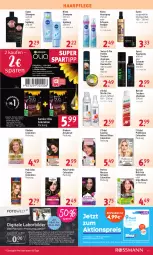 Gazetka promocyjna Rossmann - Prospekte - Gazetka - ważna od 13.01 do 13.01.2023 - strona 11 - produkty: aktionspreis, asti, Color creme, Colorationen, coupon, creme, diadem, eis, elle, garnier, Germ, haarpflege, haarspray, mousse, natur, natura, nivea, Nutrisse, oder schaumfestiger, Palette, quad, Rauch, reis, ring, Schal, Schale, schaumfestiger, shampoo, shampoo 250 ml, spartipp, spülung, spülung 200 ml, Swiss-o-Par, syoss, Tasche, tee, Ti, Tiere, tisch, Trockenshampoo, Yo, ZTE