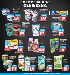 Gazetka promocyjna Aez - Prospekte - Gazetka - ważna od 16.09 do 16.09.2023 - strona 8 - produkty: alpro, arla, arla skyr, auer, baguette, Bau, Bauer, Becher, butter, caffe, deli reform, Dr. Oetker, drink, eis, ferrero, flasche, frucht, fruchtjoghurt, grütze, joghur, joghurt, kokos, kokosnuss, kräuter, kräuterbutter, landliebe, landmilch, leine, mandel, margarine, meggle, milch, Milchschnitte, Müller, natur, natura, nuss, pudding, rahmjoghurt, reis, riegel, Skyr, starbucks, Ti, Tofu, weihenstephan, ZTE