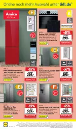 Gazetka promocyjna Lidl - Wochen-Highlights im Onlineshop - Gazetka - ważna od 25.09 do 25.09.2022 - strona 4 - produkty: amica, angebot, angebote, auto, backofen, eis, eiswürfel, elle, garraum, gefrierkombination, gefrierschrank, glaskeramik, herdset, kochfeld, küche, ndk, Ofen, reis, rel, rum, Schal, Schale, Schrank, Spektrum, supergefrierfunktion, telefon, Ti, tisch, uhr, wasser, würfel