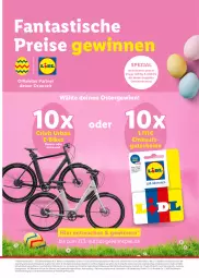 Gazetka promocyjna Lidl - Fantastische Ostermomente - Gazetka - ważna od 01.04 do 01.04.2024 - strona 41 - produkty: asti, Bad, crivit, E-Bike, E-Bikes, eis, fanta, gewinnspiel, gutschein, gutscheine, mac, reis, Spezi, Ti, tisch