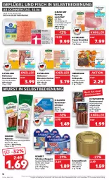 Gazetka promocyjna Kaufland - Gazetka - ważna od 06.07 do 06.07.2022 - strona 18 - produkty: angebot, braten, brustfilet, chili, eis, filet, fisch, fleisch, Geflügel, geschnetzeltes, grill, Grillspieße, Hähnchengeschnetzeltes, hinterschinken, houdek, kabanos, Kamin, Kaminwurz, Käse, katenschinken, lachs, lachsfilet, LG, malz, minutenschnitzel, purland, pute, reinert, rwe, salami, schinken, Schmalz, schnitzel, schwein, Spezi, Ti, wein, würfel, wurst, wurst in selbstbedienung, Zelt, ZTE