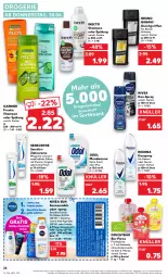 Gazetka promocyjna Kaufland - Gazetka - ważna od 06.07 do 06.07.2022 - strona 26 - produkty: aktionspreis, angebot, auer, beutel, bio, Brei, bruno banani, coupon, creme, deo, deospray, dusche, duschgel, eis, frucht, fructis, garnier, Gesichtscreme, gin, Inecto, Lotion, milch, mundwasser, nivea, nivea sun, Odol, püree, Q10, reis, rexona, sensodyne, shampoo, shampoo oder spülung, sonnenmilch, spülung, Sun Lotion, Ti, wasser, zahncreme, ZTE, zucker