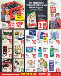 Gazetka promocyjna Edeka - Angebote der Woche - Gazetka - ważna od 10.09 do 10.09.2022 - strona 15 - produkty: alleinfuttermittel, arla, beutel, bier, bio, bügel, cola, Coral, corona, corona extra, deka, eis, elle, erdinger, feinwaschmittel, flasche, garnier, geschirr, Gesichtsmaske, getränk, gillette, gillette venus, hose, Kinder, köstritzer, küche, Küchen, küchenrolle, küchenrollen, LG, limo, limonade, listerine, mars, Maske, medizinprodukt, mundspülung, pedigree, pet-flasche, pfanne, Pfanner, pils, rasierapparat, Rauch, reis, rum, shampoo, shampoo oder spülung, spülmittel, spülung, Staropramen, Strumpfhose, swirl, Tasche, taschen, taschentücher, tee, teller, Tempo, Ti, tücher, veltins, venus, vernel, vita, Vita C, Wahre Schätze, waschmittel, weichspüler, zewa, ZTE