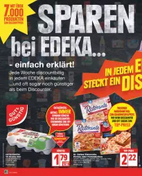 Gazetka promocyjna Edeka - Angebote der Woche - Gazetka - ważna od 10.09 do 10.09.2022 - strona 2 - produkty: cola, deka, discount, Dr. Oetker, eis, elsässer art, flammkuchen, kuchen, lamm, reis, ristorante, Ti, ZTE