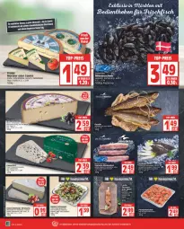 Gazetka promocyjna Edeka - Angebote der Woche - Gazetka - ważna od 10.09 do 10.09.2022 - strona 6 - produkty: bier, Blüte, braten, brie, dressing, eis, Elan, elle, filet, Flusskrebssalat, forelle, grill, heinrichsthaler, ideal zum braten, Käse, knoblauch, kräuter, kräutern, Krebs, lachs, mac, milch, mit knoblauch, Morbier, Nordsee, nuss, paprika, Rauch, reis, rel, rind, saft, salat, schnittkäse, tee, Ti, tisch, top-preis, torte, weichkäse, Wild, würfel, zitrone, zitronen, ZTE, zwiebel, zwiebeln