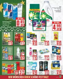 Gazetka promocyjna Edeka - Prospekte - Gazetka - ważna od 28.12 do 28.12.2024 - strona 13 - produkty: ariel, ariel waschmittel, beutel, catsan, coca-cola, cola, cottonelle, deo, drink, duschgel, elle, elmex, felix, flasche, frolic, Frosch, meridol, papier, purina, red bull, Ria, snack, snacks, spülmittel, Ti, usb, waschmittel