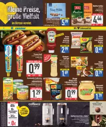 Gazetka promocyjna E Center - Angebote der Woche - Gazetka - ważna od 30.09 do 30.09.2023 - strona 10 - produkty: apfel, apfelmus, ball, Becher, beutel, bio, bohne, bohnen, bonduelle, bonduelle goldmais, deka, eis, elle, ente, flasche, früchte, Goldmais, gutschein, heinz, hülsenfrüchte, kaffee, kaffeemaschine, ketchup, lungo, maggi, mais, mam, melitta, natur, nudel, nudeln, odenwald, reis, sauce, senf, spargel, stangenspargel, super-knüller, Tchibo, terrine, thomy, Ti, tomato ketchup, ZTE