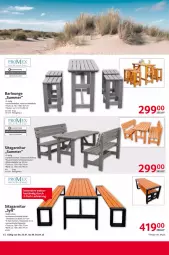 Gazetka promocyjna Selgros - Außengastronomie - Gazetka - ważna od 30.04 do 30.04.2025 - strona 6 - produkty: arlo, Bank, braun, eis, ente, garnitur, Garten, hocker, Holz, honig, lack, reis, Ria, schrauben, Ti, tisch