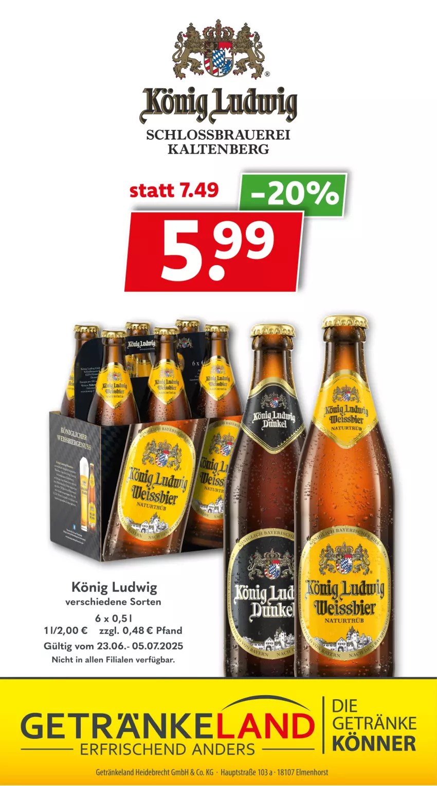 Aktueller Prospekt Getraenkeland - von 22.06 bis 04.07.2025 - strona 11 - produkty: auer, Elan, getränk, getränke, natur, rel, tee, Ti