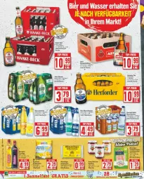 Gazetka promocyjna Edeka - Prospekte - Gazetka - ważna od 10.08 do 10.08.2024 - strona 12 - produkty: Alwa, aufschnitt, flasche, glasflasche, jever, jever pilsener, limo, limonade, mineralwasser, pils, pilsener, vilsa, wasser, wurst