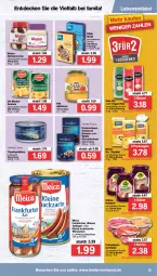 Gazetka promocyjna Famila - Prospekte - Gazetka - ważna od 26.03 do 26.03.2022 - strona 15 - produkty: ananas, apfel, apfelmus, Becher, beutel, birkel, bohne, bohnen, creme, decke, eis, erbsen, filet, filets, fisch, frankfurter, Geflügel, Gläser, in olivenöl, kichererbsen, kölln, konfitüre, Kühne, lebensmittel, leine, meica, monte, müsli, nudel, nudeln, olive, oliven, olivenöl, oryza, reis, rotkohl, schoko, thunfisch, wiener, würstchen