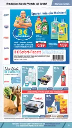 Gazetka promocyjna Famila - Prospekte - Gazetka - ważna od 26.03 do 26.03.2022 - strona 23 - produkty: allzweckreiniger, angebot, angebote, aperol, coupon, coupons, decke, eis, erde, fairy, flasche, gin, grill, kosmetik, lavera, Meister, meister proper, Müller, natur, naturkosmetik, reiniger, sofort-rabatt, spülmittel, Tchibo, tefal, Ti, weck