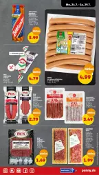 Gazetka promocyjna Penny - Prospekte - Gazetka - ważna od 29.07 do 29.07.2023 - strona 5 - produkty: böklunder, eis, fleisch, Mini-Salami, salami, schwein, schweine, tee, Ti, Ungarische Salami, wein, weine, wiener, wiener würstchen, würstchen