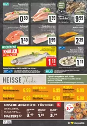 Gazetka promocyjna Edeka - Angebote der Woche - Gazetka - ważna od 23.09 do 23.09.2023 - strona 24 - produkty: aktionspreis, angebot, angebote, apfel, aqua, aust, Austern, bio, braten, brötchen, eier, eis, elle, ente, filet, fisch, fische, Fischer, fischtheke, fleisch, kartoffel, korn, lachs, lebensmittel, mac, matjes, natur, omega, Omega-3, Pangasius, papier, Rauch, reis, Ria, saft, sahne, Schere, schnitten, Soße, steak, telefon, Ti, topf, uhr