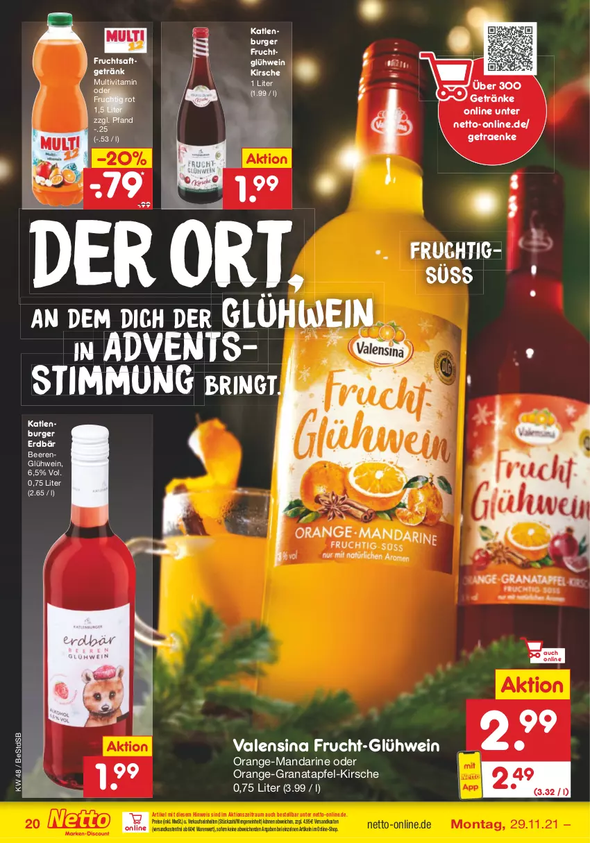 Aktueller Prospekt Netto Marken-Discount - Filial Angebote - von 29.11 bis 04.12.2021 - strona 22