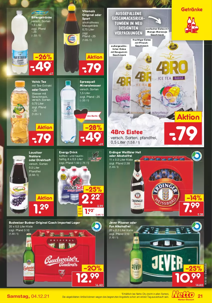 Aktueller Prospekt Netto Marken-Discount - Filial Angebote - von 29.11 bis 04.12.2021 - strona 23