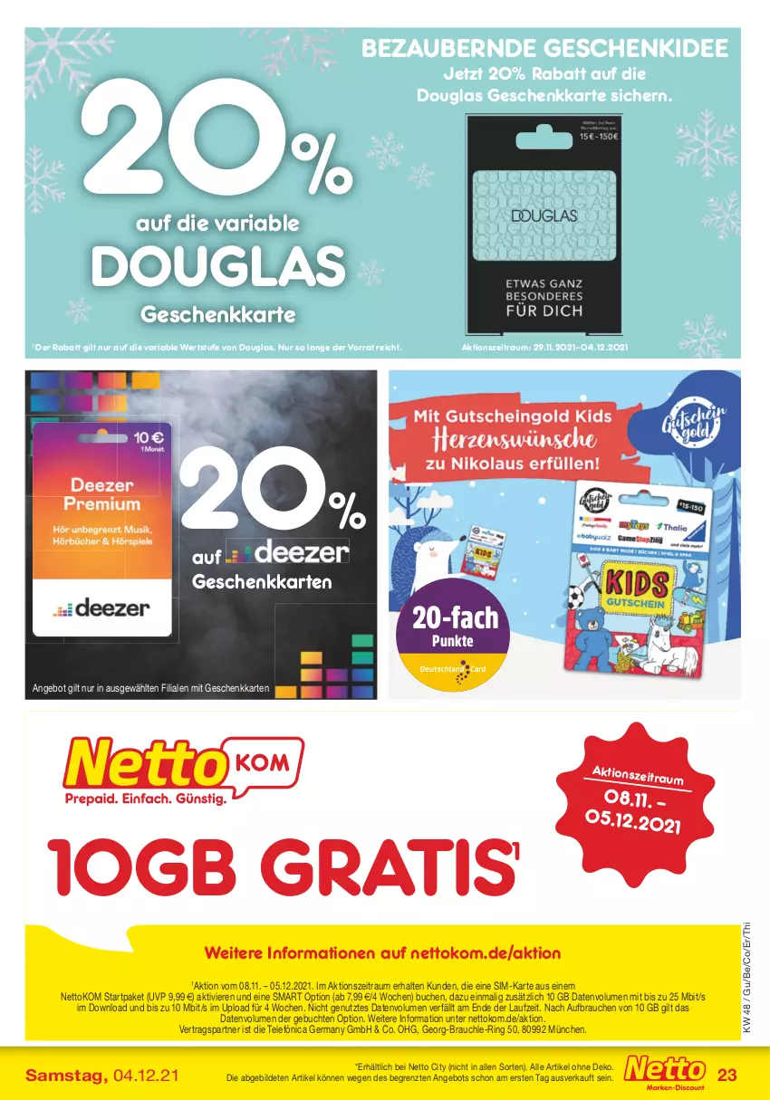 Aktueller Prospekt Netto Marken-Discount - Filial Angebote - von 29.11 bis 04.12.2021 - strona 25