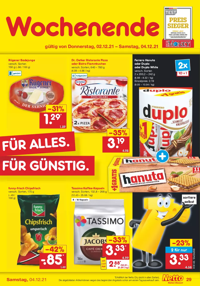 Aktueller Prospekt Netto Marken-Discount - Filial Angebote - von 29.11 bis 04.12.2021 - strona 31