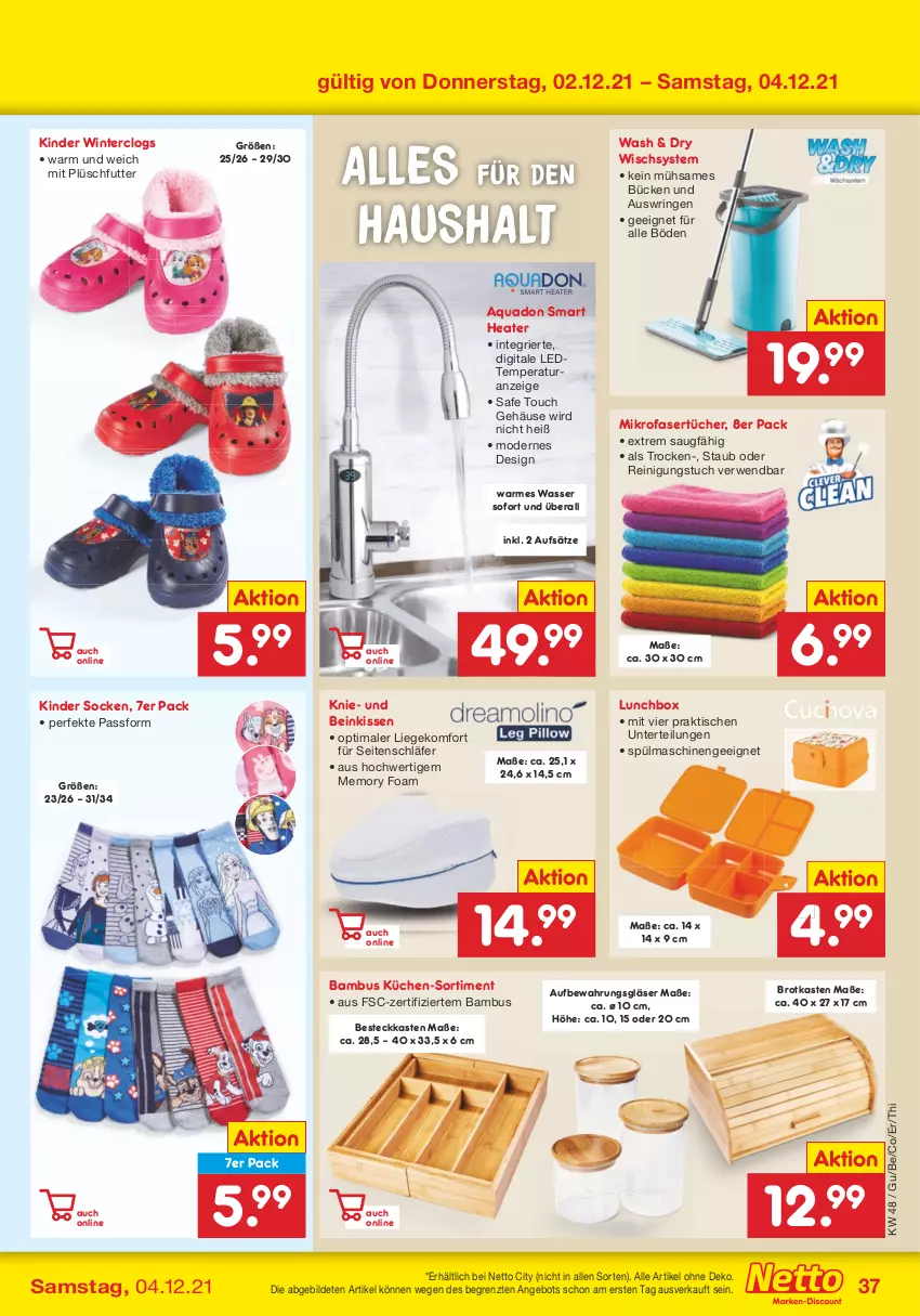 Aktueller Prospekt Netto Marken-Discount - Filial Angebote - von 29.11 bis 04.12.2021 - strona 39