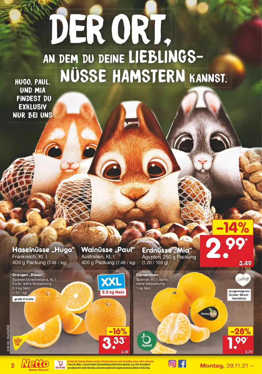 Aktueller Prospekt Netto Marken-Discount - Filial Angebote - von 29.11 bis 04.12.2021 - strona 4