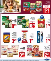 Gazetka promocyjna Edeka - Prospekte - Gazetka - ważna od 09.08 do 09.08.2025 - strona 10 - produkty: aufstrich, beutel, brot, brotaufstrich, chips, choclait chips, choco crossies, creme, Croissant, croissants, crossies, Dr. Oetker, eis, elle, feinschmecker, keks, kekse, knorr, ohne palmöl, oreo, oro di parma, ovomaltine, reis, reis-fit, Ria, sauce, teller, Ti, tomate, tomaten, ZTE