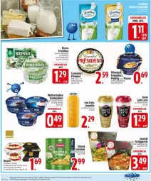 Gazetka promocyjna Edeka - Prospekte - Gazetka - ważna od 09.08 do 09.08.2025 - strona 12 - produkty: Becher, bio, bresso, caffe, camembert, dessert, eis, emmi, feinjoghurt, fertiggericht, flasche, frischkäse, gin, joghur, joghurt, Käse, landliebe, landmilch, latte, milch, mousse, panna cotta, pfirsich, Profiteroles, pudding, rahmjoghurt, reis, smoothie, Tartufo, Ti, tiramisu, true fruits, weihenstephan, Yo, YouCook, ZTE