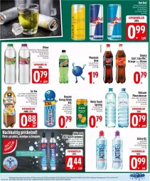 Gazetka promocyjna Edeka - Prospekte - Gazetka - ważna od 09.08 do 09.08.2025 - strona 24 - produkty: Alwa, auer, bio, cola, drink, eis, energy drink, flasche, frucht, ice tea, mac, mineralwasser, mit frucht, Mountain Dew, orange, reis, sinalco, tee, Ti, vitrex, volvic, vöslauer, wasser, zitrone, ZTE