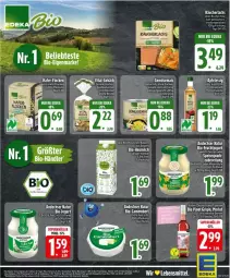 Gazetka promocyjna Edeka - Prospekte - Gazetka - ważna od 09.08 do 09.08.2025 - strona 25 - produkty: andechser natur, apfel, apfelessig, beutel, bio, buch, camembert, deka, direktsaft, eis, essig, flasche, gemüsemais, hafer, Holz, jogurt, lachs, mais, merl, merlot, natur, Pinot, pinot grigio, Räucherlachs, reis, saft, tee, ZTE