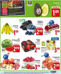 Gazetka promocyjna Edeka - Prospekte - Gazetka - ważna od 09.08 do 09.08.2025 - strona 4 - produkty: Abtei, ananas, auer, banane, bananen, beere, beeren, beutel, bio, brombeere, brombeeren, deka, eis, ente, frucht, früchte, heidelbeere, heidelbeeren, himbeer, himbeere, himbeeren, honig, honigmelone, melone, Nektar, nektarinen, pfirsich, pfirsiche, plattpfirsiche, reis, rwe, sac, specht, tafeläpfel, Ti, trauben, wasser, wassermelone