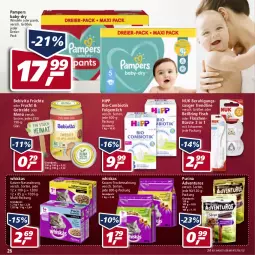 Gazetka promocyjna Real - Real Handzettel - Gazetka - ważna od 08.01 do 08.01.2022 - strona 26 - produkty: adventuros, baby-dry, bebivita, Beruhigungssauger, bio, bürste, eier, eis, fisch, flasche, folgemilch, frucht, früchte, hipp, LG, milch, Nassnahrung, nuk, pampers, Pants, purina, reis, ring, schwamm, Ti, Trockennahrung, vita, whiskas, windeln, windeln oder pants