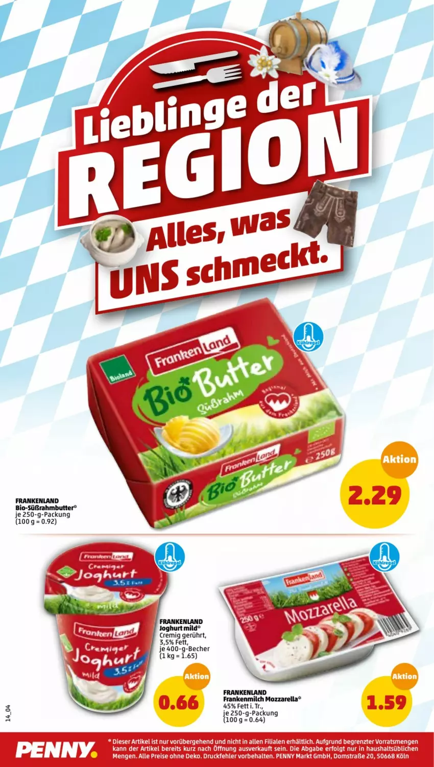 Aktueller Prospekt Penny - Prospekte - von 21.02 bis 26.02.2022 - strona 16 - produkty: Becher, bio, butter, eis, je 250-g-packung, LG, milch, mozzarella, reis, rel, Süßrahmbutter, Ti, ZTE