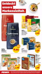 Gazetka promocyjna Penny - Prospekte - Gazetka - ważna od 26.02 do 26.02.2022 - strona 10 - produkty: Apple, bella crema, beutel, bohne, bohnen, cerealien, cin, espresso, gin, hafer, intenso, kaffee, kaffeepads, kölln, müsli, oder espresso, schoko, tee, zucker