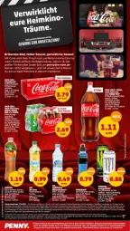 Gazetka promocyjna Penny - Prospekte - Gazetka - ważna od 26.02 do 26.02.2022 - strona 14 - produkty: Alwa, bio, bio limo, Cif, cin, coca-cola, cola, eier, eis, erde, erfrischungsgetränk, erfrischungsgetränke, fanta, flasche, fuze tea, getränk, getränke, gewinnspiel, LG, limo, Mezzo Mix, mineralwasser, monster, Monster Energy, pet-flasche, reis, rum, sessel, Ti, vio bio limo, wasser, weck, WICK, ZTE, zucker