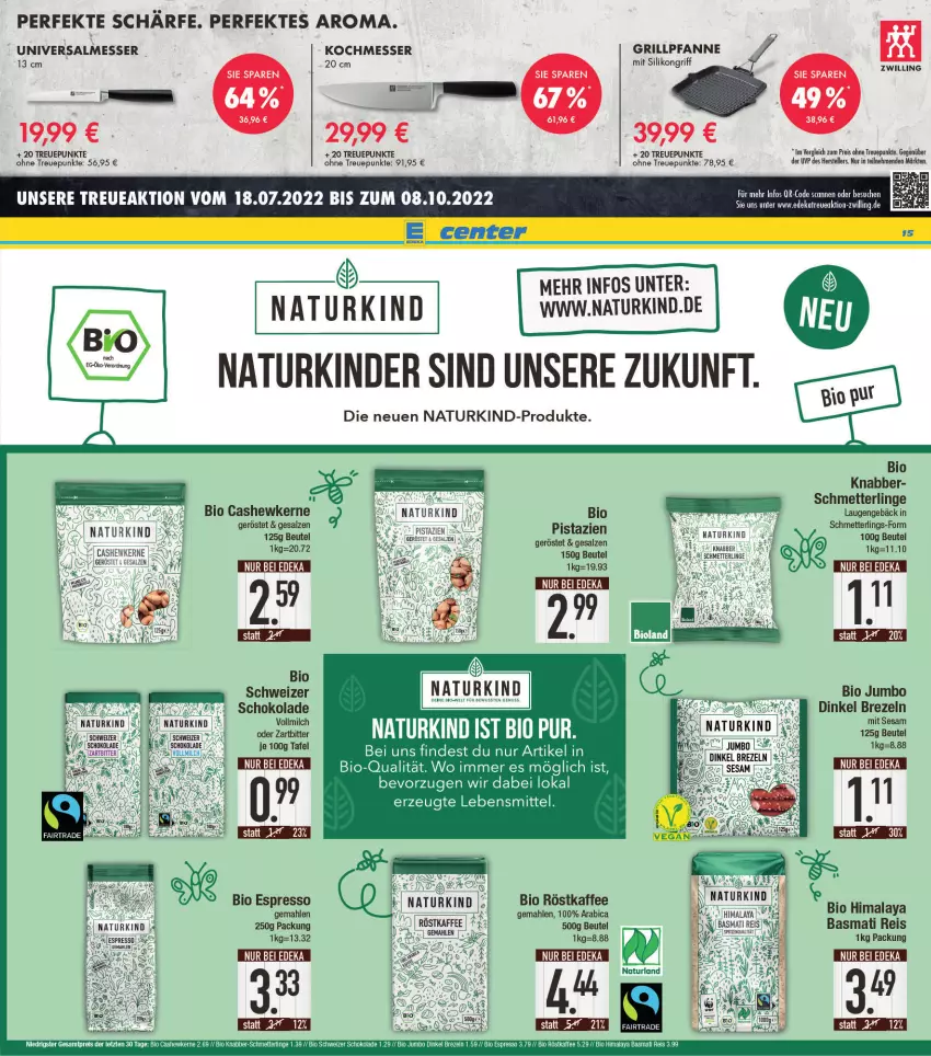 Aktueller Prospekt E Center - Angebote der Woche - von 15.08 bis 20.08.2022 - strona 15 - produkty: eis, elle, reis, teller, Ti