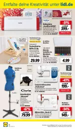 Gazetka promocyjna Lidl - Aktuelle Onlineshop-Highlights - Gazetka - ważna od 28.02 do 28.02.2023 - strona 10 - produkty: auto, computer, creme, Elan, elle, farbstifte, Hobby, Holz, HP, kissen, koffer, LG, messer, Nähmaschine, ndk, papier, pute, rel, stifte, Ti, tisch, usb, ZTE