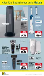 Gazetka promocyjna Lidl - Aktuelle Onlineshop-Highlights - Gazetka - ważna od 28.02 do 28.02.2023 - strona 12 - produkty: akku, aufbewahrungstasche, Bad, bürste, Elektro, epilierer, fernbedienung, Haarentfernung, mit fernbedienung, ndk, rasierer, ring, silvercrest, Tasche, Ti, wasser, zahnbürste