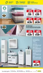 Gazetka promocyjna Lidl - Aktuelle Onlineshop-Highlights - Gazetka - ważna od 28.02 do 28.02.2023 - strona 13 - produkty: auer, Bad, Bademöbel, Bau, baumwolle, Beckenunterschrank, bio, bio-baumwolle, duschtuch, Ergee, gästetuch, gözze, handtuch, hochschrank, kommode, korb, möbel, Mode, ndk, Saunatuch, Schrank, spiegel, spiegelschrank, Ti, Trockner, tuc, unterschrank, vitrine, waschbecken, waschbeckenunterschrank, wolle