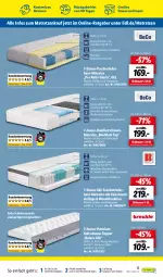 Gazetka promocyjna Lidl - Aktuelle Onlineshop-Highlights - Gazetka - ważna od 28.02 do 28.02.2023 - strona 15 - produkty: auer, bett, federkern, komfortschaummatratze, korb, Liege, matratze, matratzen, rel, Ria, schauma, Schaummatratze, Tasche, taschen, taschenfederkern-matratze, Ti, topper
