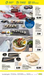 Gazetka promocyjna Lidl - Aktuelle Onlineshop-Highlights - Gazetka - ważna od 28.02 do 28.02.2023 - strona 7 - produkty: auer, bambus, Bau, decke, Deckel, dip, ernesto, korb, latte, LG, Löffel, quad, Schal, Schale, schüssel, Sushi, Ti, tisch, tücher, Untersetzer