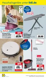 Gazetka promocyjna Lidl - Aktuelle Onlineshop-Highlights - Gazetka - ważna od 28.02 do 28.02.2023 - strona 8 - produkty: akku, aqua, AquaPur, bügel, Bügelstation, bügeltisch, dampfbügelstation, Elektro, fernbedienung, handstaubsauger, Haushaltsgeräte, mikrofaser, ndk, rama, Reinigung, Saugroboter, silvercrest, staubsauger, Teleskop, teleskopstiel, Ti, tisch, ZTE