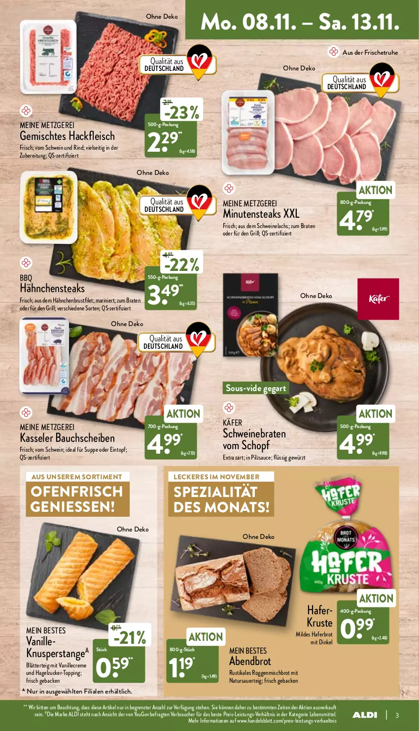 Aktueller Prospekt Aldi Nord - Aldi-Vorschau - von 08.11 bis 13.11.2021 - strona 3