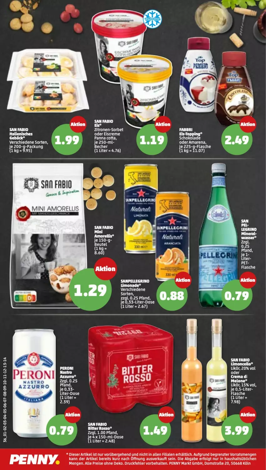 Aktueller Prospekt Penny - Prospekte - von 08.08 bis 13.08.2022 - strona 36 - produkty: Becher, bier, bio, creme, eis, eiscreme, flasche, LG, likör, limo, limonade, melone, panna cotta, reis, schoko, schokolade, Sorbet, tee, Ti, zitrone, zitronen, ZTE