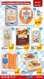 Gazetka promocyjna Penny - Prospekte - Gazetka - ważna od 13.08 do 13.08.2022 - strona 17 - produkty: Becher, Berger, bratwurst, eis, fleisch, fleischsalat, meerrettich, nürnberger, Rettich, rostbratwurst, salat, schinken, Ti, Weißwurst, wiener, wiener würstchen, wurst, würstchen