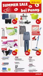 Gazetka promocyjna Penny - Prospekte - Gazetka - ważna od 13.08 do 13.08.2022 - strona 29 - produkty: cin, küche, Pyjama, Reinigung, retroshorts, salat, shorts, sneaker, Ti, tisch, Wischmopp