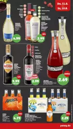 Gazetka promocyjna Penny - Prospekte - Gazetka - ważna od 13.08 do 13.08.2022 - strona 37 - produkty: amaro, bio, cocktail, eier, eis, flasche, fleisch, frucht, je 1-liter-flasche, Kalbfleisch, limo, Ria, rosato, schwein, schweine, Soße, Sprizz, Ti, wein, weine