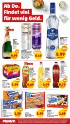 Gazetka promocyjna Penny - Prospekte - Gazetka - ważna od 13.08 do 13.08.2022 - strona 38 - produkty: drink, elle, feta, flasche, getränk, gin, Gorbatschow, gorbatschow wodka, granini, granini die limo, hanuta, henkel, henkell, henkell sekt, hipp, ice tea, kakao, Kinder, knoppers, limo, Paula, paulaner, pet-flasche, pfirsich, riegel, Schwip Schwap, sekt, storck, tee, Ti, tuc, wodka, ZTE, zucker