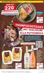 Gazetka promocyjna Kaufland - Umschlag - Gazetka - ważna od 27.03 do 27.03.2024 - strona 3 - produkty: angebot, angebote, auer, banane, bananen, besteck, dell, eis, elle, filet, fisch, Fischspezialitäten, fleisch, Frische Pasta, früchte, früchten, geschirr, ilag, meeresfrüchte, pasta, rezept, rezepte, Ria, roséwein, Spezi, steak, steaks, Tagliolini, teller, thunfisch, Ti, tisch, wein, Weißwein