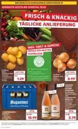 Gazetka promocyjna Kaufland - Umschlag - Gazetka - ważna od 27.03 do 27.03.2024 - strona 8 - produkty: angebot, angebote, bier, burgunder, eis, elle, erde, frucht, kartoffel, kartoffeln, leine, obst, qualitätswein, qualitätsweine, riesling, roséwein, rwe, sac, schwarzriesling, spätburgunder, speisekartoffeln, Ti, trolli, und gemüse, wein, weine, ZTE, zwiebel, zwiebeln