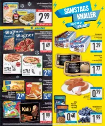 Gazetka promocyjna Edeka - Angebote der Woche - Gazetka - ważna od 14.10 do 14.10.2023 - strona 19 - produkty: Becher, beere, beeren, beutel, coppenrath, eis, ente, felix, filegro, filet, flammkuchen, Germ, gin, heidelbeere, heidelbeeren, iglo, Kaiser, katzennahrung, Knödel, knoppers, kuchen, lachs, lamm, lyoner, Meister, mövenpick, mövenpick eis, nestlé, nuii, nuss, Ofen, original wagner, pizza, reis, ring, sauce, schlemmer-filet, schnitten, steinofen, steinofen pizza, Strudel, super-knüller, Ti, torte, wagner, Yo, ZTE